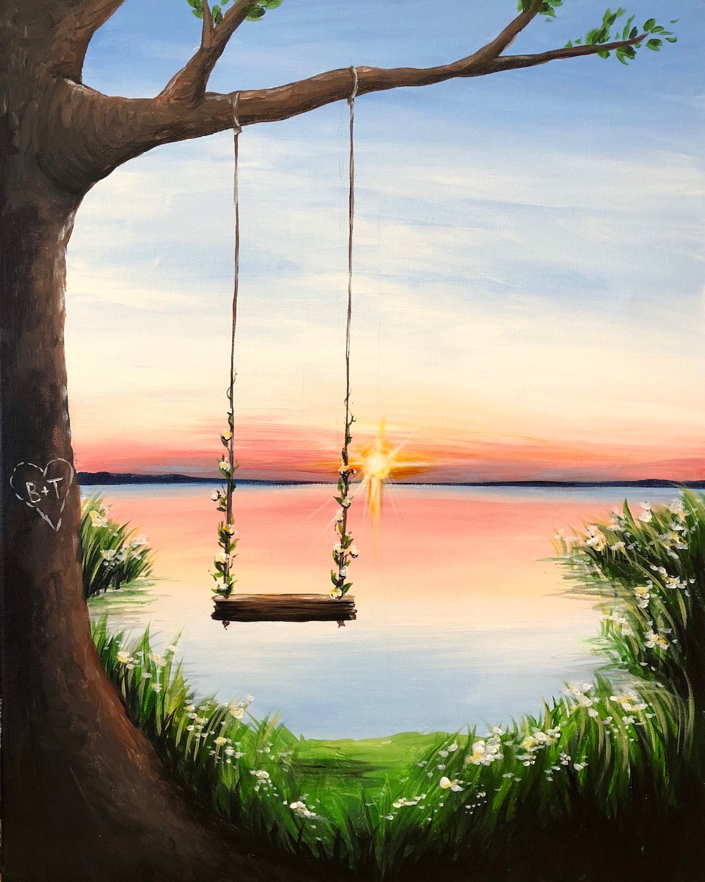 Tranquil Tree Swing - Uncorked Creations